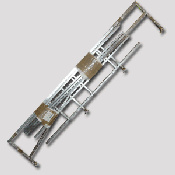 Contour Roof Rack for Short Wheel Based Land Rovers - Flat Packed